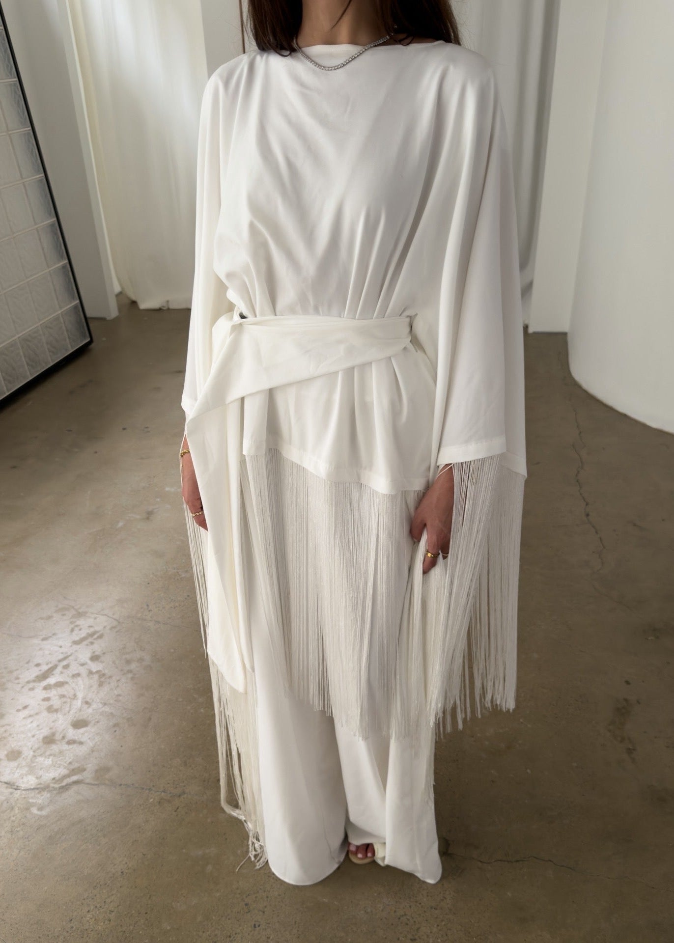 RHEA TASSEL TOP AND PANT SET (PRE-ORDER)