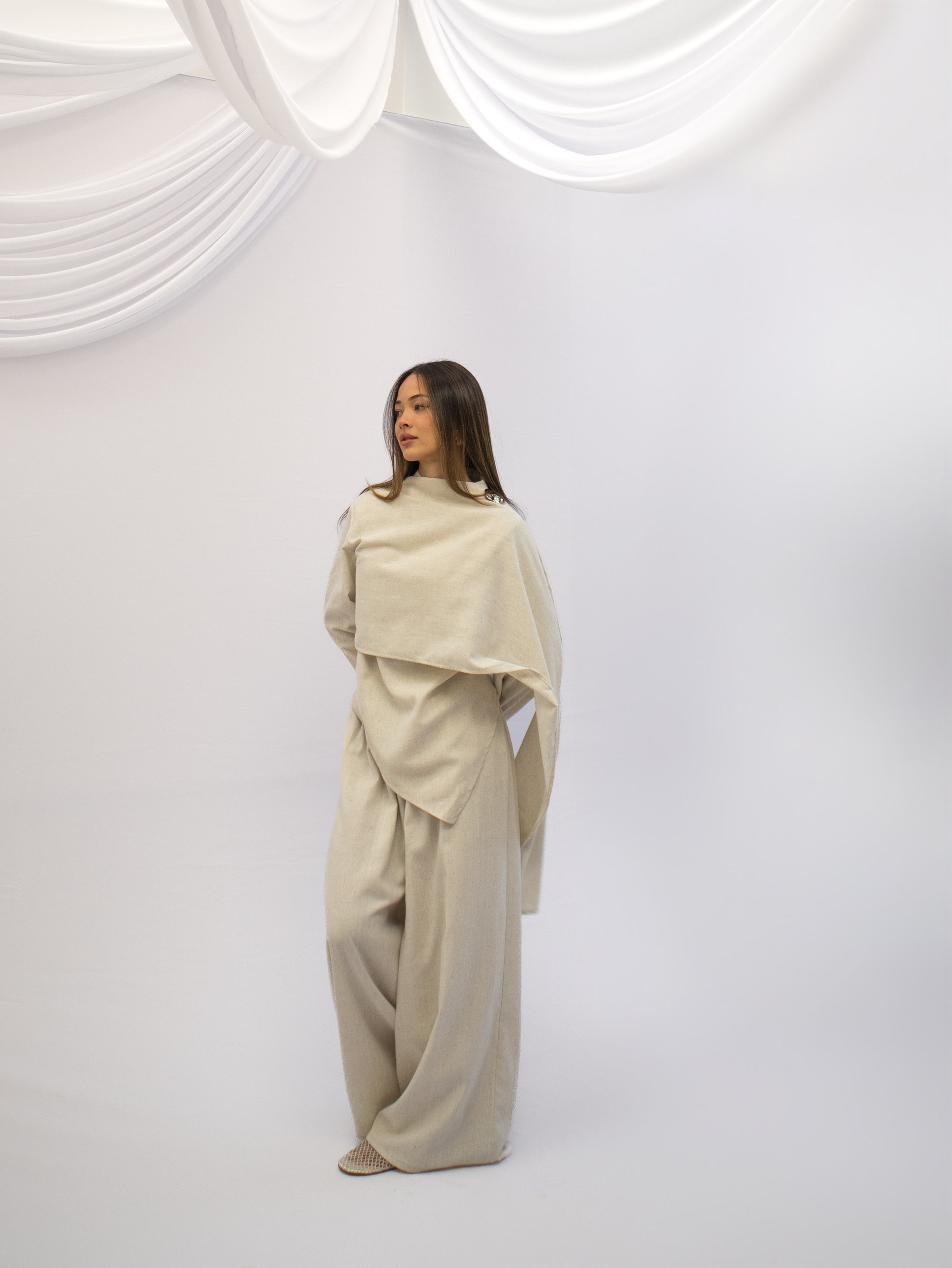 Irida Top & Pant Set - Linen