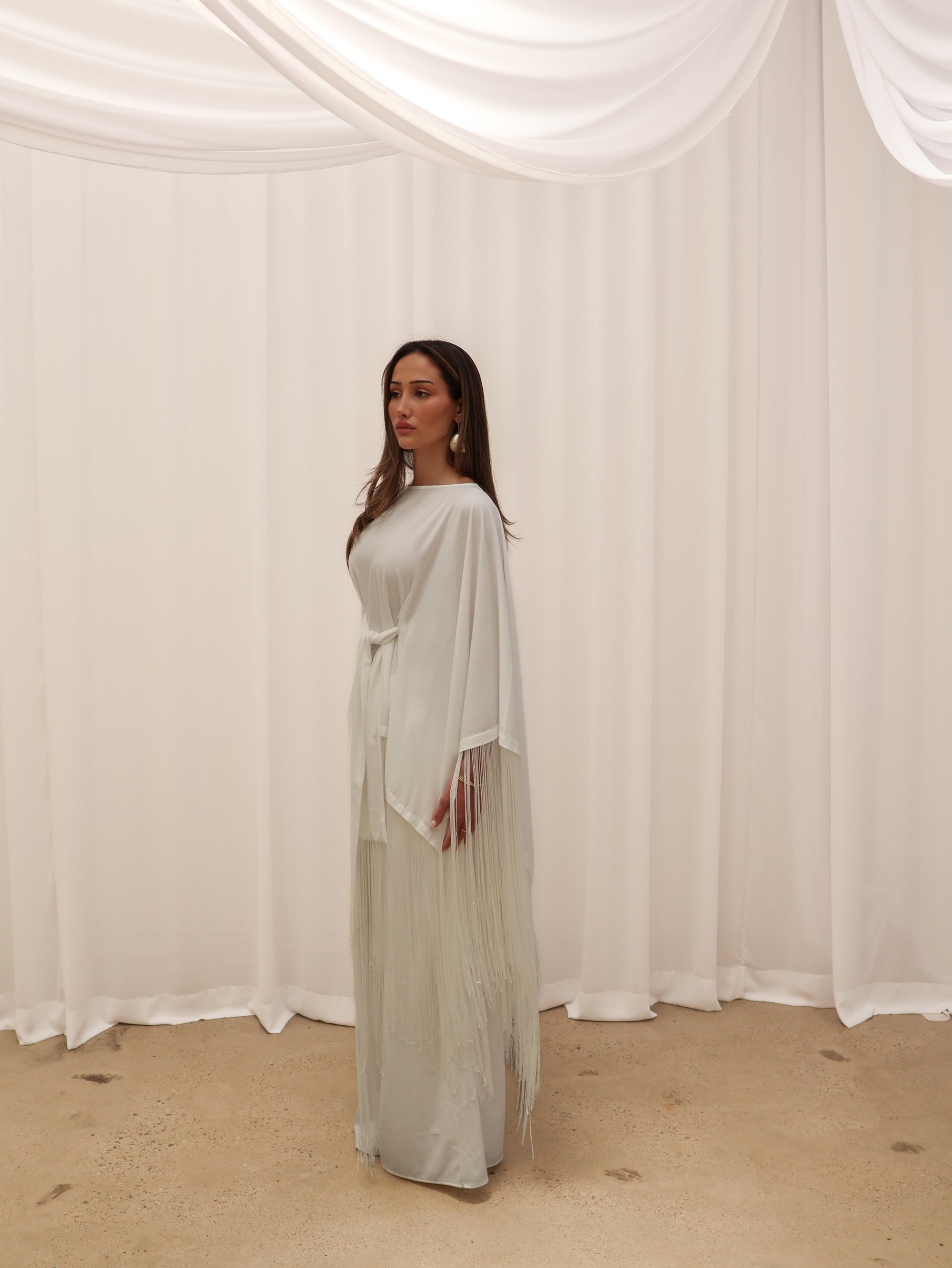 RHEA TASSEL TOP AND PANT SET (PRE-ORDER)