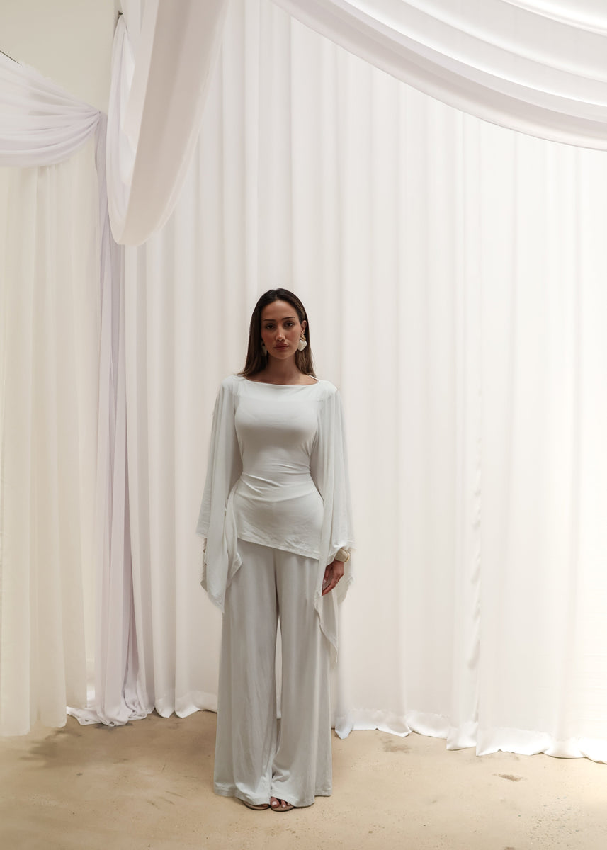 SOMMER JERSEY TOP AND PANT SET