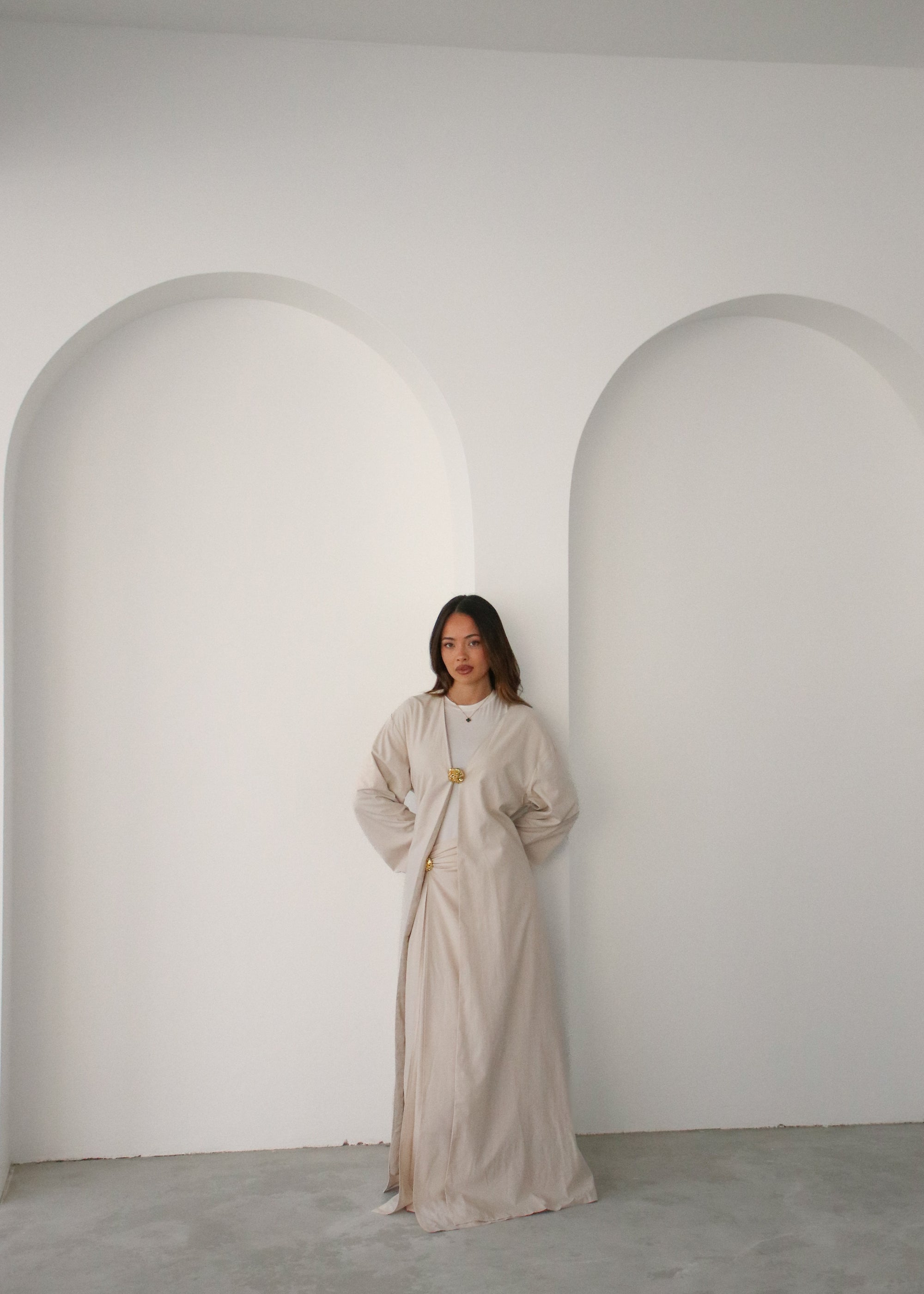 Marina Linen Abaya