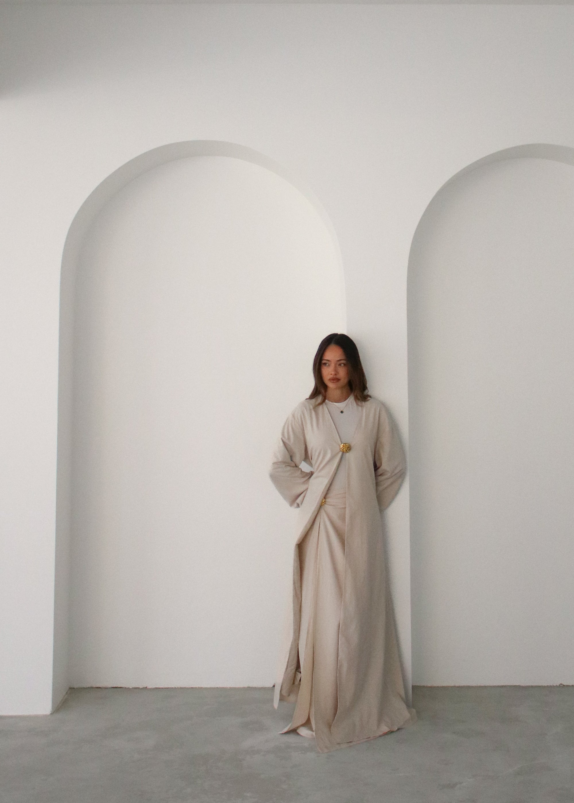 Marina Linen Abaya