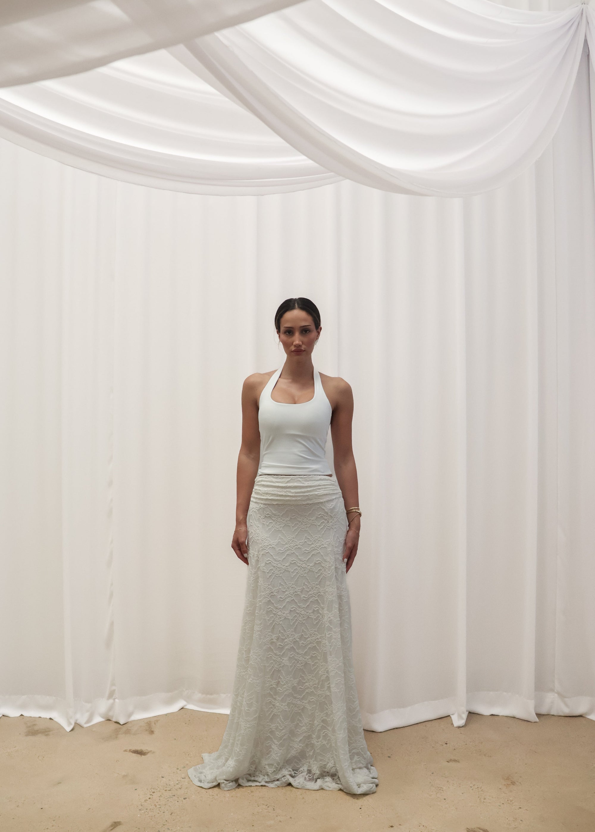 MILA LACE MAXI SKIRT (PRE-ORDER)