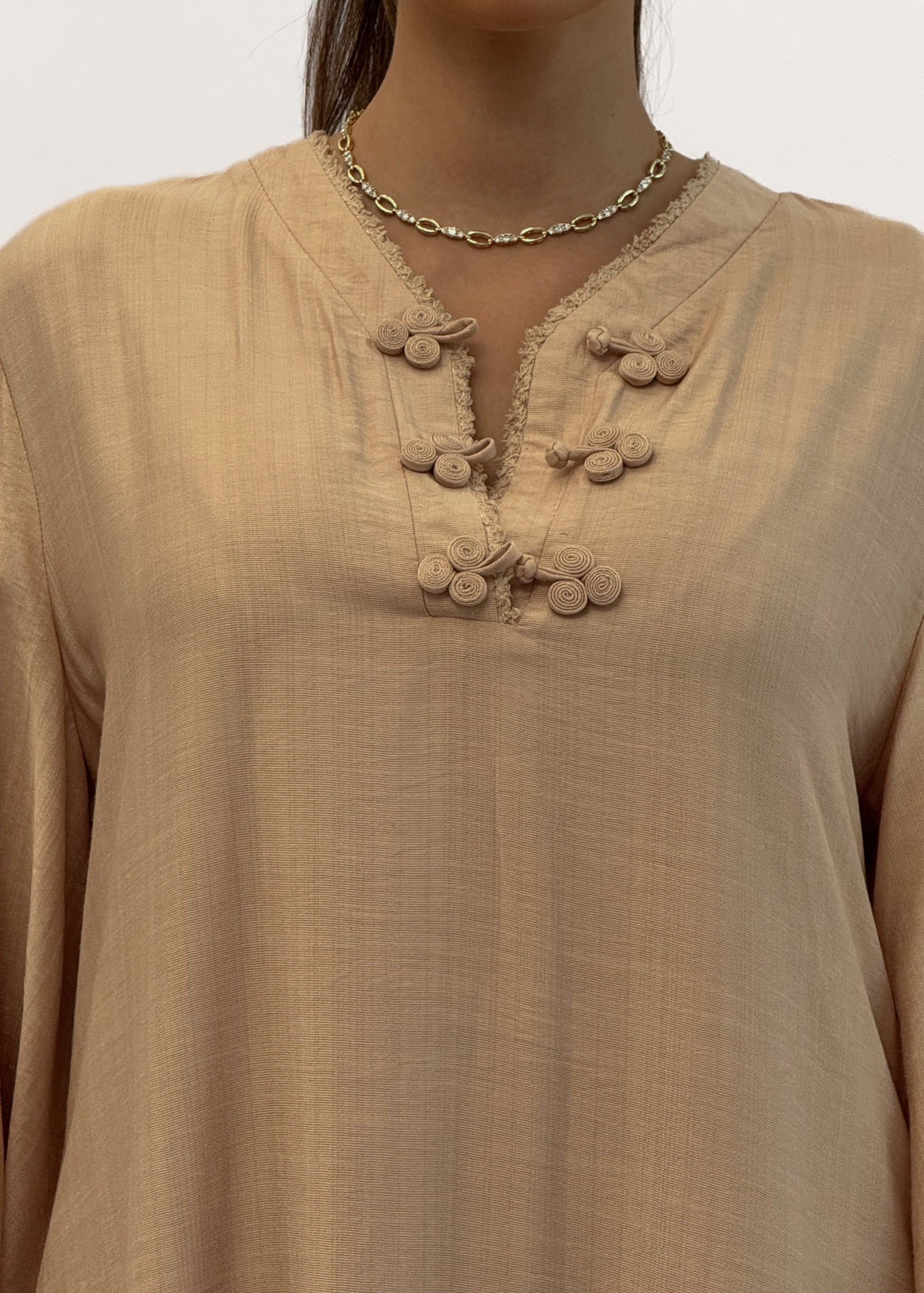 SERENO MAXI DRESS - MARIGOLD