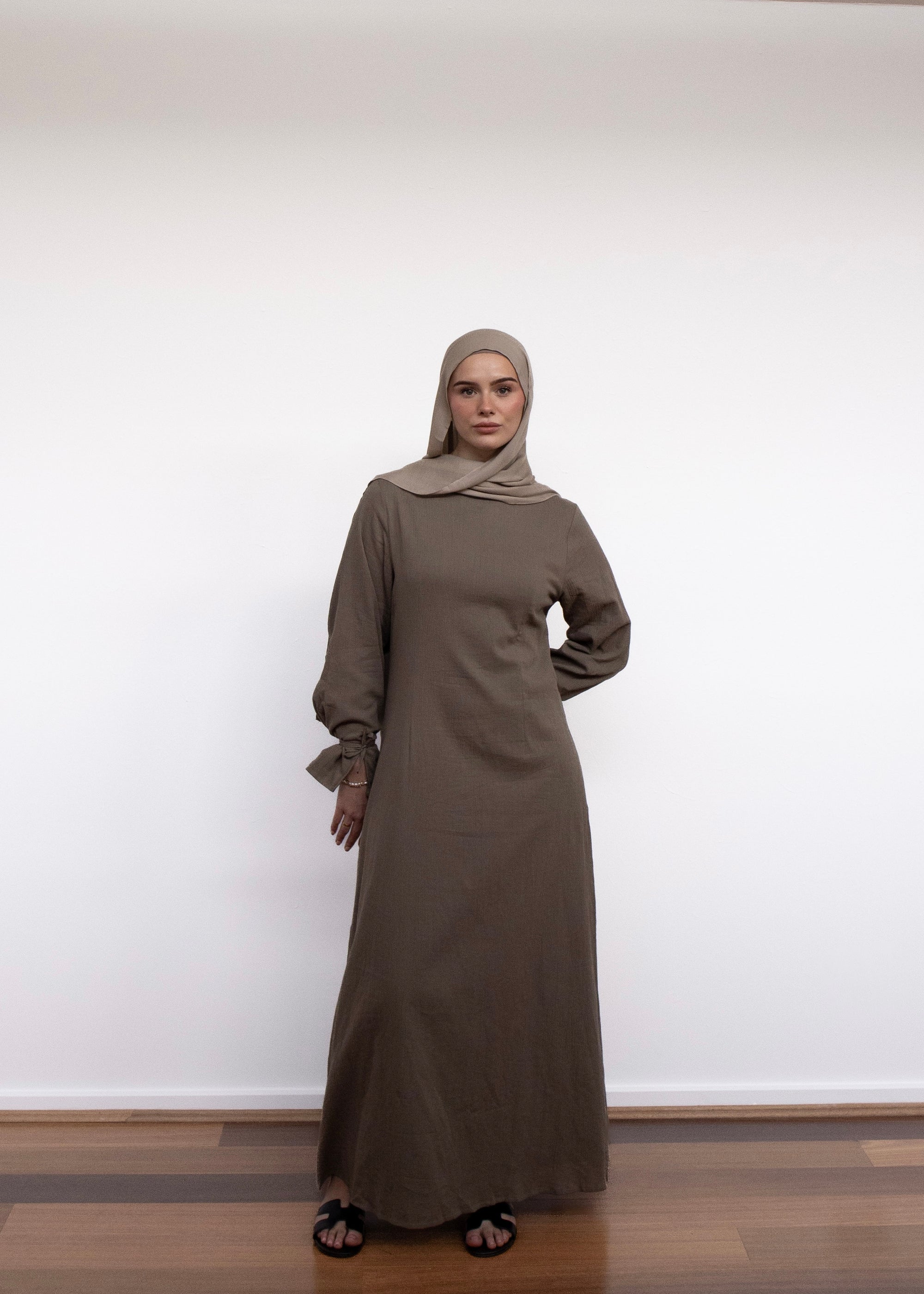 Manolya Dress - Moss